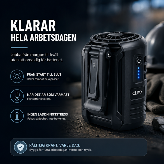 BodyCool Pro™ - För varma arbetsdagar som tar all energi